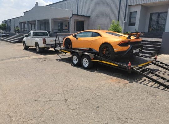 Car Trailer, a Car Trailers build by LF Trailers — tough-built, NATIS-registerable trailers manufactured in Gauteng, photo 1 of 4