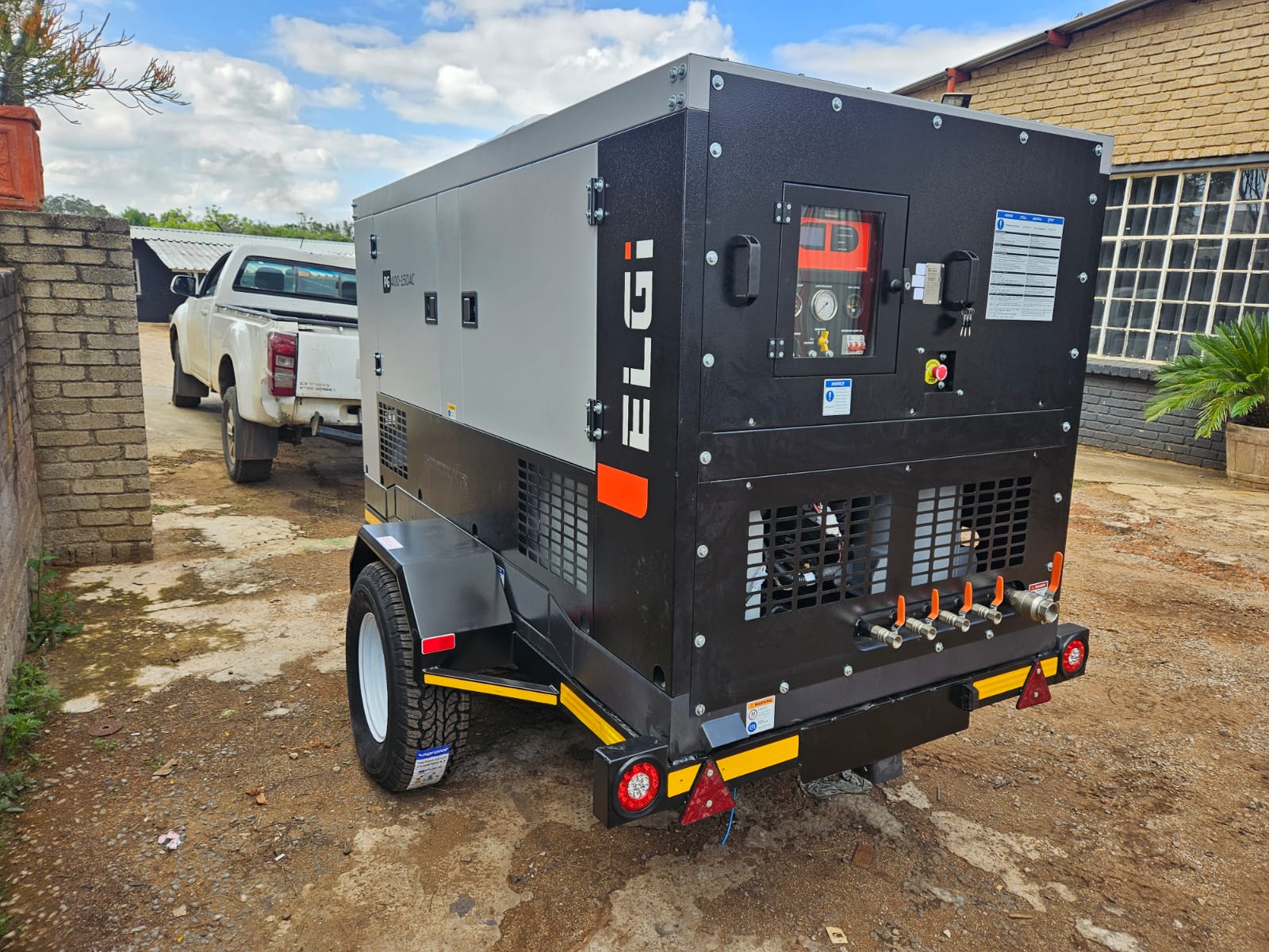 Compressor Trailer, a Compressor Trailers build by LF Trailers — tough-built, NATIS-registerable trailers manufactured in Gauteng, photo 3 of 4