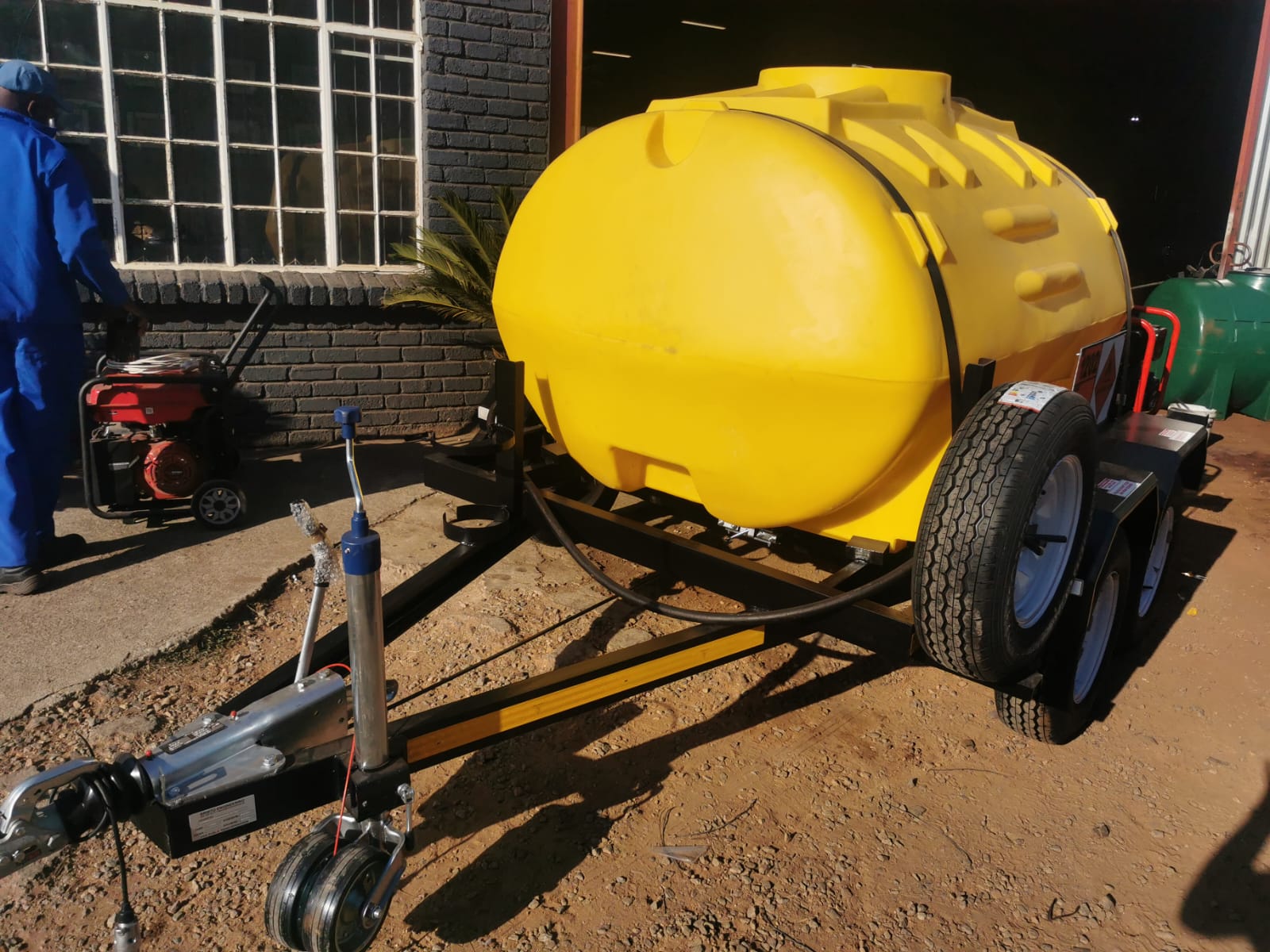 2500L Diesel Tanker, a Diesel Tanker Trailers build by LF Trailers — tough-built, NATIS-registerable trailers manufactured in Gauteng, photo 1 of 3