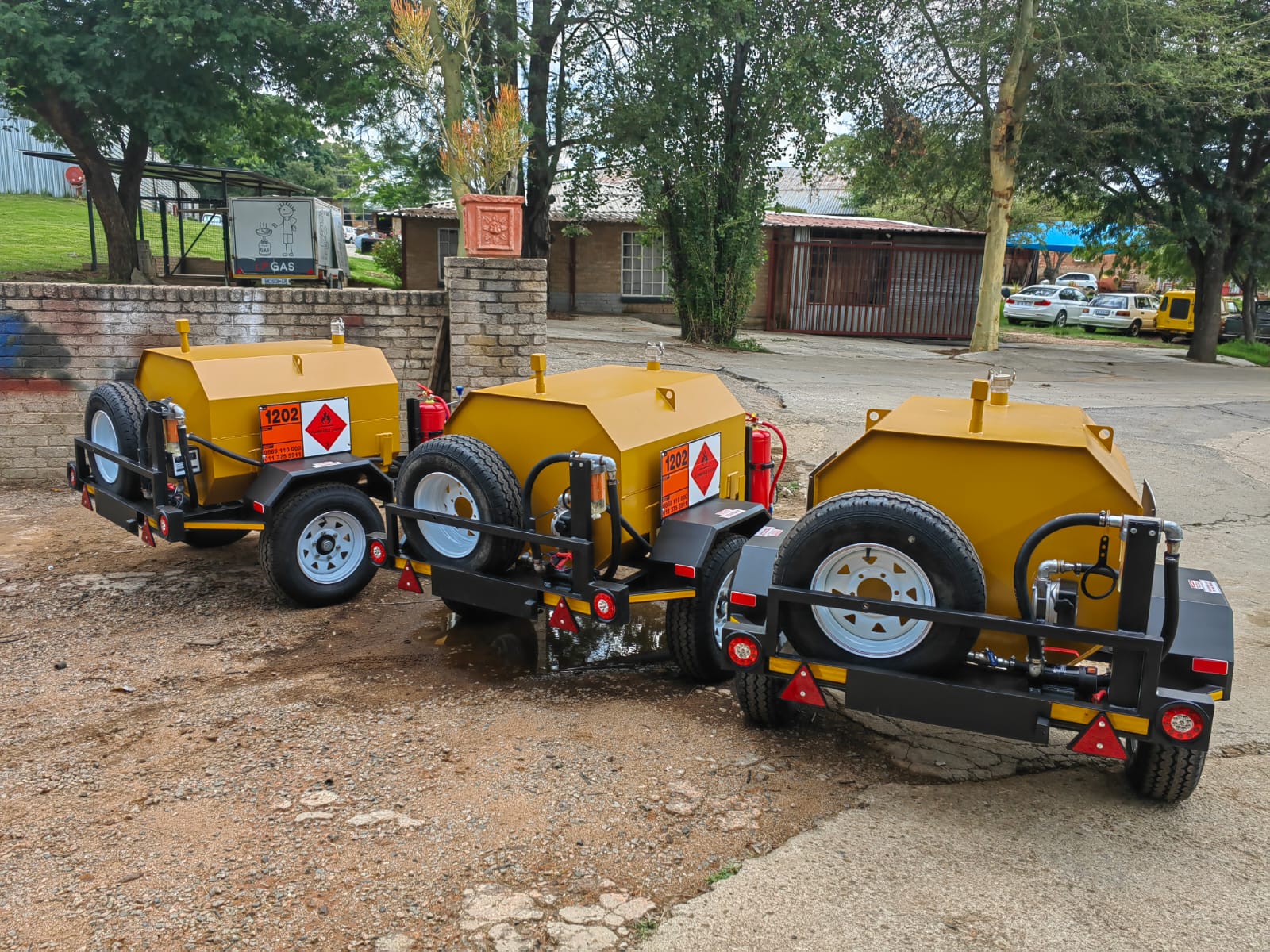600L Diesel Tanker, a Diesel Tanker Trailers build by LF Trailers — tough-built, NATIS-registerable trailers manufactured in Gauteng, photo 1 of 4