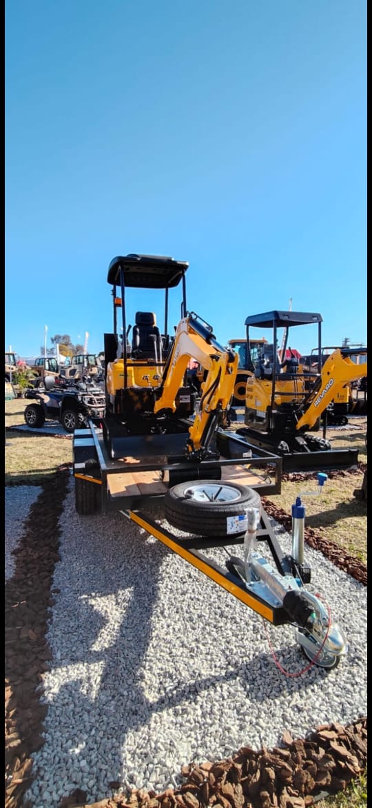 Excavator Trailer, a Excavator Trailers build by LF Trailers — tough-built, NATIS-registerable trailers manufactured in Gauteng, photo 2 of 4