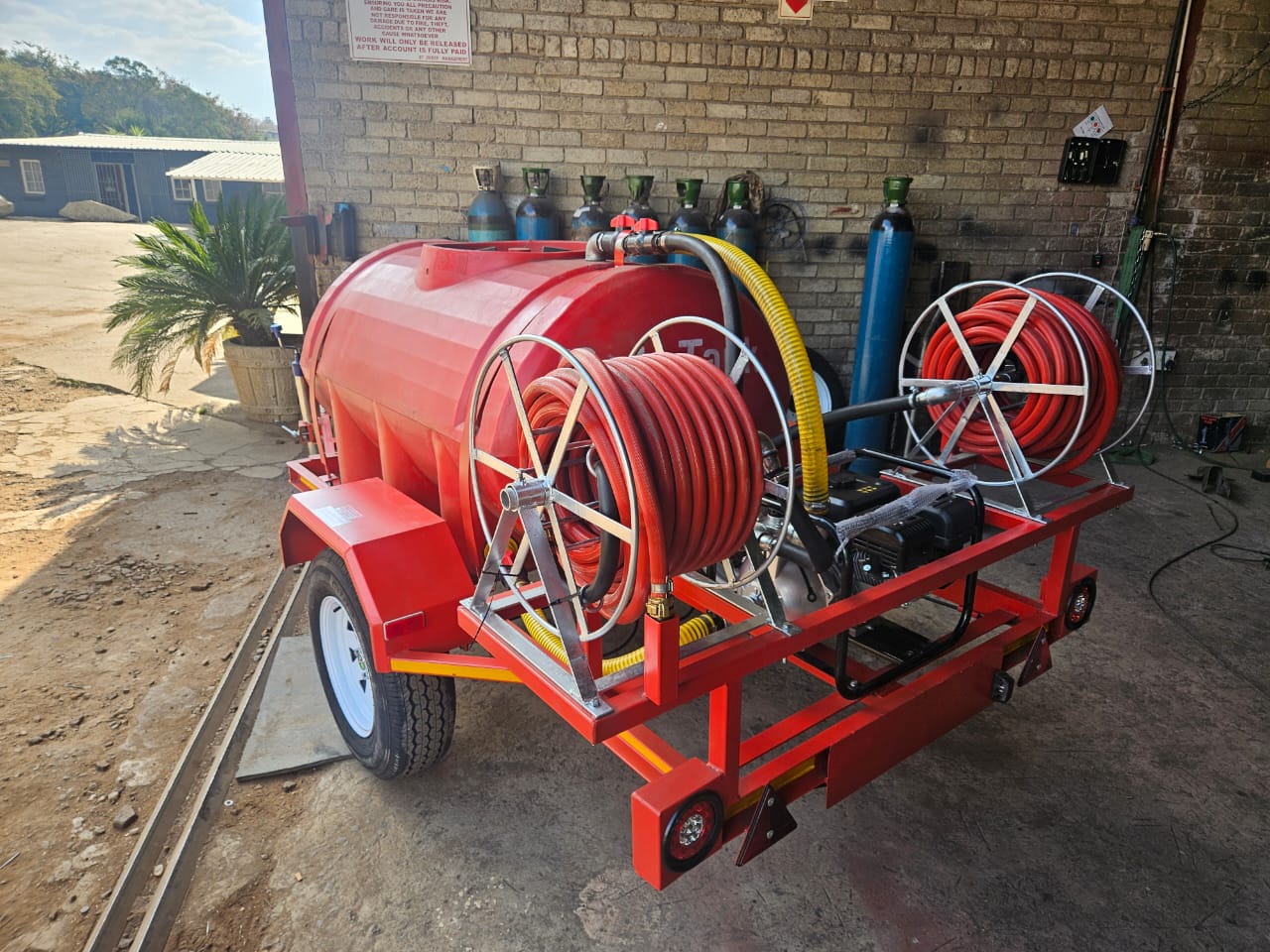Fire Fighter Trailers by LF Trailers — specialist trailer range manufactured at the West Rand, Gauteng facility, photo 1 of 4