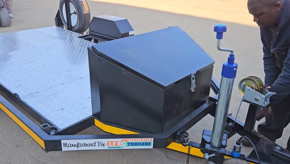 Golf Cart Trailer, a Golf Cart Trailers build by LF Trailers — tough-built, NATIS-registerable trailers manufactured in Gauteng, photo 4 of 4