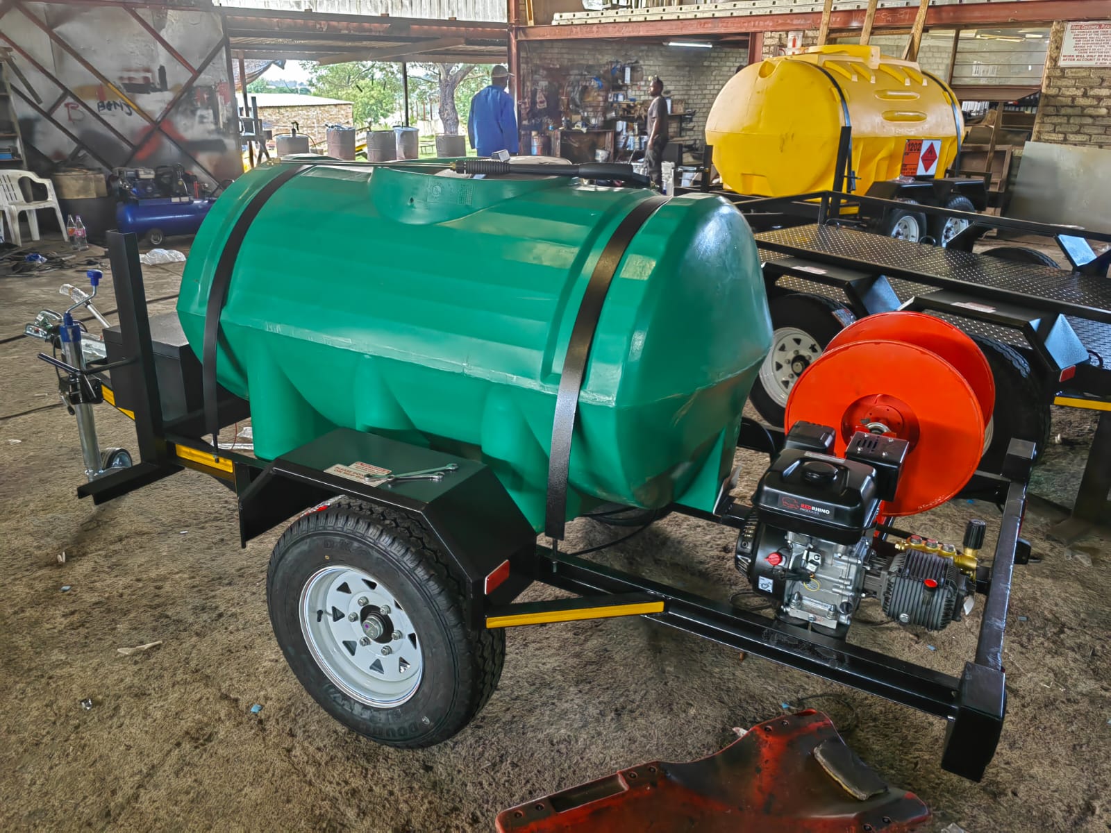 High-Pressure Washer Trailers by LF Trailers — specialist trailer range manufactured at the West Rand, Gauteng facility, photo 2 of 3