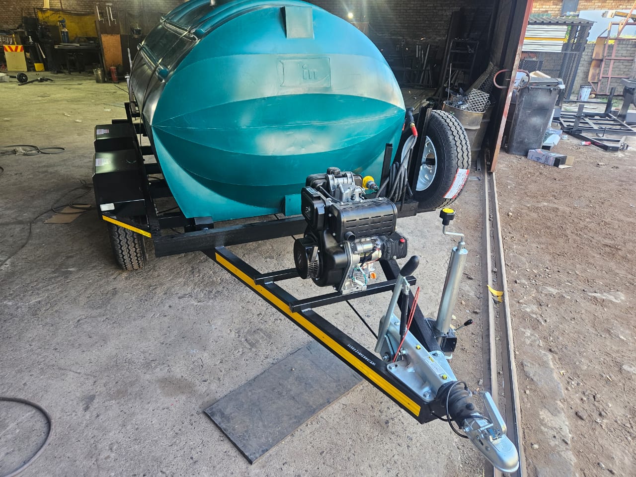 2500L High-Pressure Washer Trailer, a High-Pressure Washer Trailers build by LF Trailers — tough-built, NATIS-registerable trailers manufactured in Gauteng, photo 2 of 2