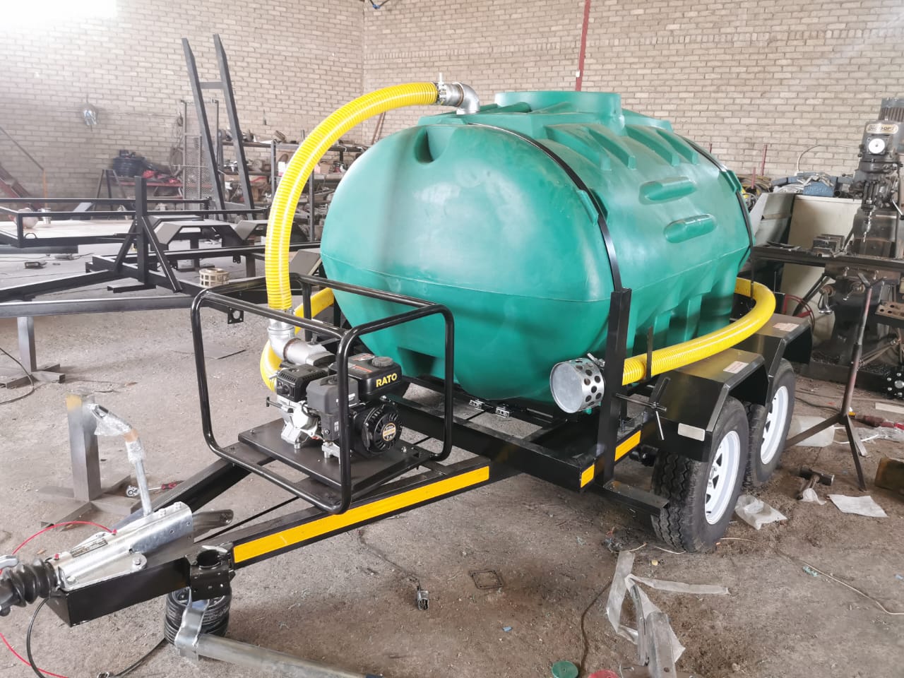 2500L Trash Trailer, a Trash Trailers build by LF Trailers — tough-built, NATIS-registerable trailers manufactured in Gauteng, photo 2 of 4