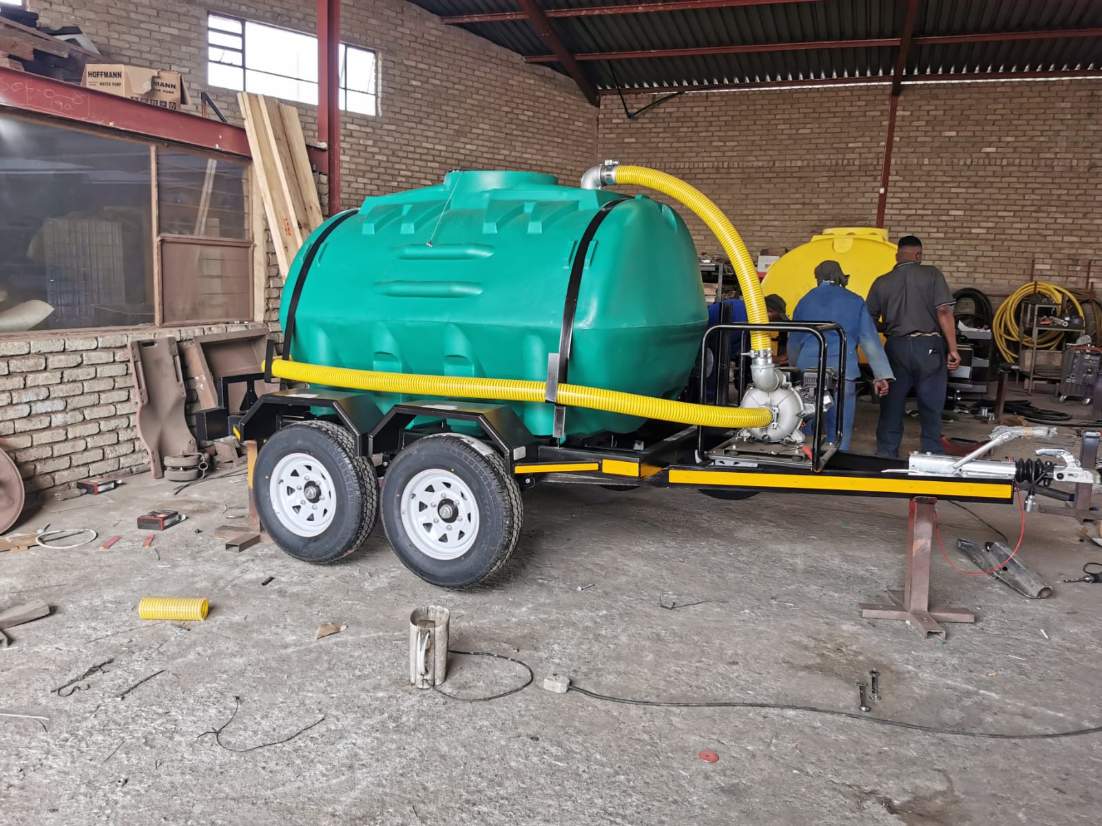 2500L Trash Trailer, a Trash Trailers build by LF Trailers — tough-built, NATIS-registerable trailers manufactured in Gauteng, photo 3 of 4