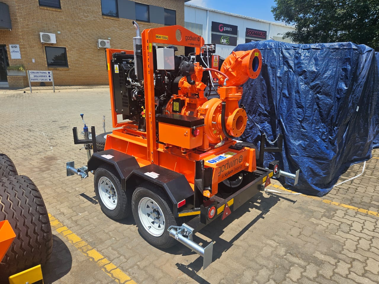 Water Pump Trailer, a Water Pump Trailers build by LF Trailers — tough-built, NATIS-registerable trailers manufactured in Gauteng, photo 2 of 4